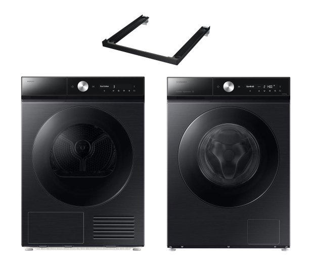 ZESTAW Samsung Suszarka DV90DB8845GBU4+Pralka WW11DB8B95GBU4+Łącznik - 1570565 - zdjęcie